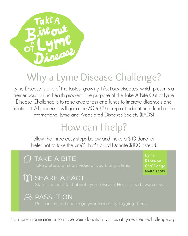 Lyme Disease Challenge Informational SM Flier